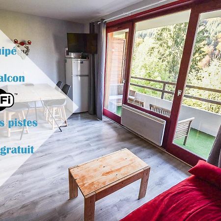 Le Relai S31 - Grand et lumineux studio avec coin montagne 4-6 pers, tout équipé, avec WIFI, à 30m des pistes avec un grand balcon, DRAPS NON COMPRIS Saint-Jean-dʼAulps Exterior foto